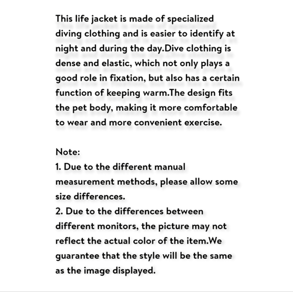 🎉HP🎉NEW Ripstop Dog Life Jacket - Picture 9 of 14